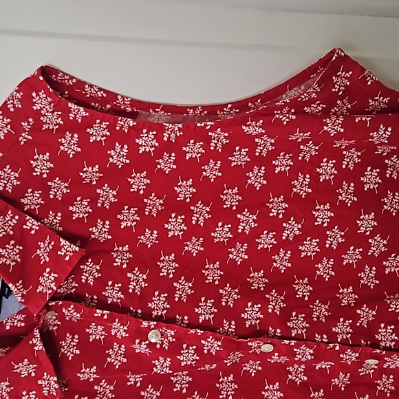 Vintage Tommy Hilfiger Sleeveless Floral Women's Blouse - Picture 4 of 8